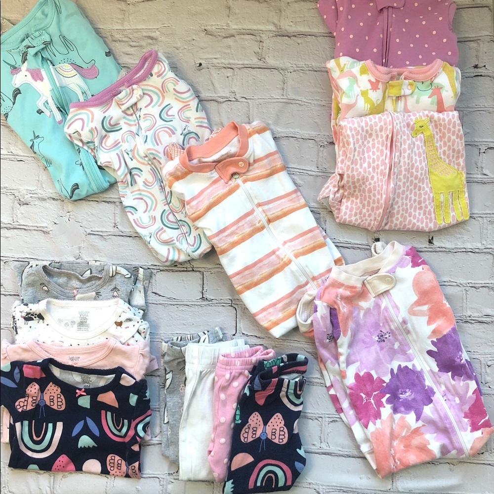 Girls Pajama Bundle - 12-18 months